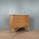 Commode vintage en bambou et rotin