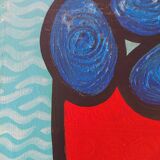 Painting on linen canvas