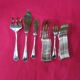 Silver metal fish service ercuis- model contours victoria