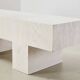Very rare Izmir Bench by Aldo Cibic for Standard Milano Italy 1992