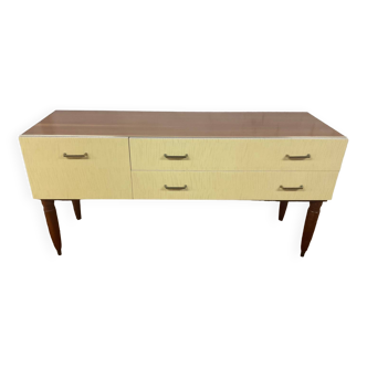 Enfilade meuble tv vintage en teck