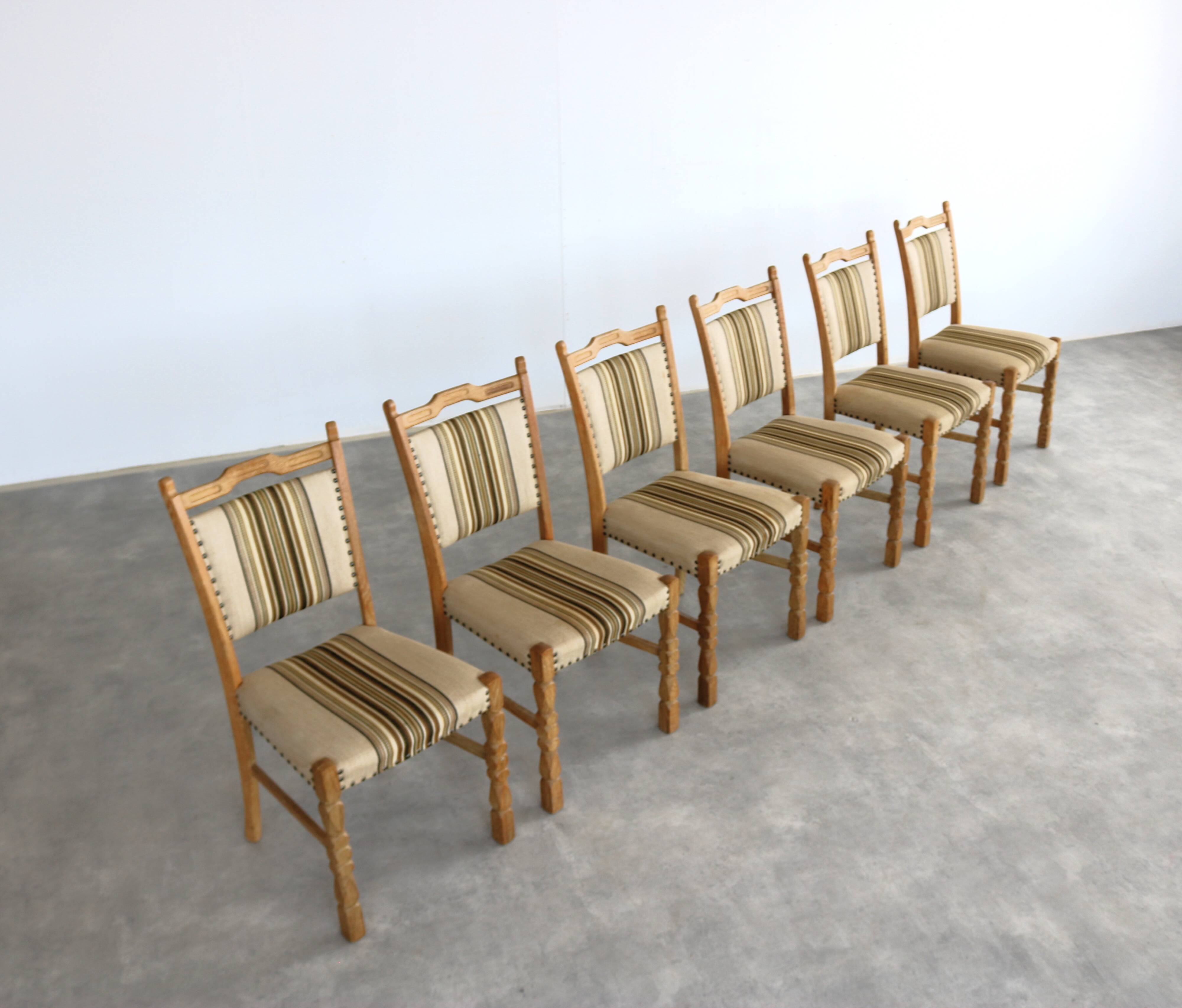 brutalist dining chairs | vintage chairs | 1960s | (6)