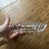 Lot 3 coupelles apéritif en verre taillé - anciennes, vintage