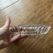 Lot 3 coupelles apéritif en verre taillé - anciennes, vintage