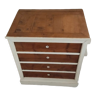 Chest imitating chest of drawers wood