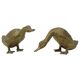 Pair of Bronze Ducks and Geese Figurines France 1940s