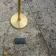 lampadaire liseuse bronze dore italie