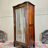 Vitrine En Marqueterie D’époque Transition XVIII Eme Siècle