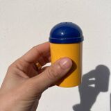 80s multi-colored salt and pepper shakers
