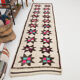 Tapis coureur beige & marron