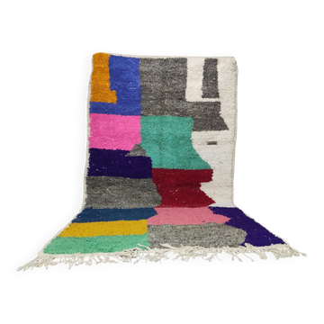 Traditional Moroccan wool rug 3 x 2 m
