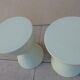 Pair of vintage prince AHA stools by Philippe Starck for Kartell 1996