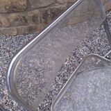 5 vintage 70'S chairs + Giancarlo Piretti Castelli support