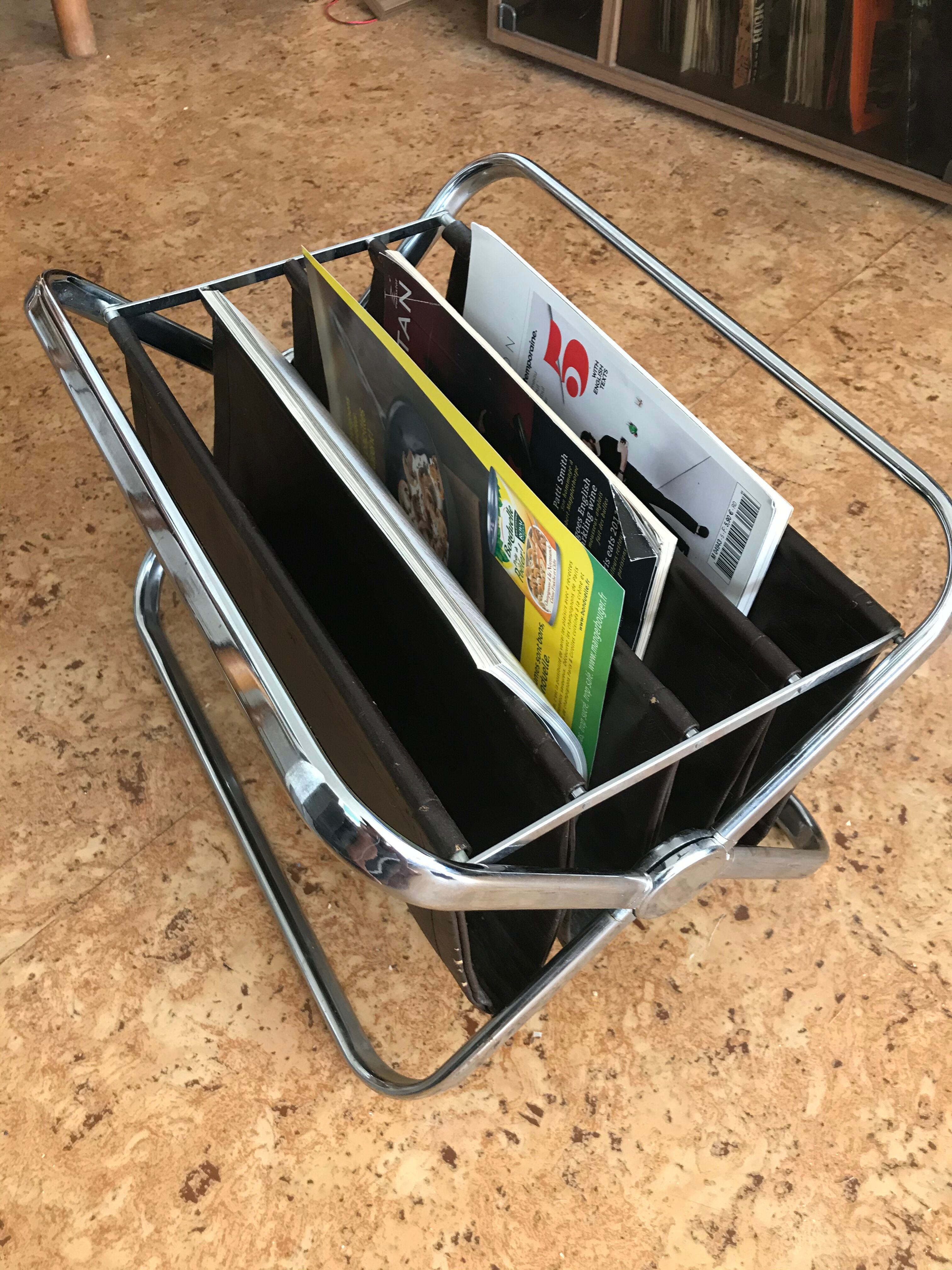 Magazine holder, made in Italy, years 70
