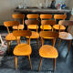 Set of 10 bistro chairs