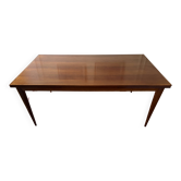 Danish teak dining table, extendable