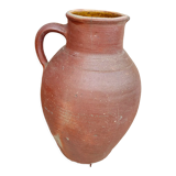 High terracotta jug