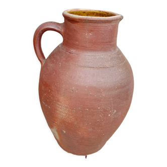 High terracotta jug