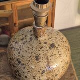 Pied lampe grès