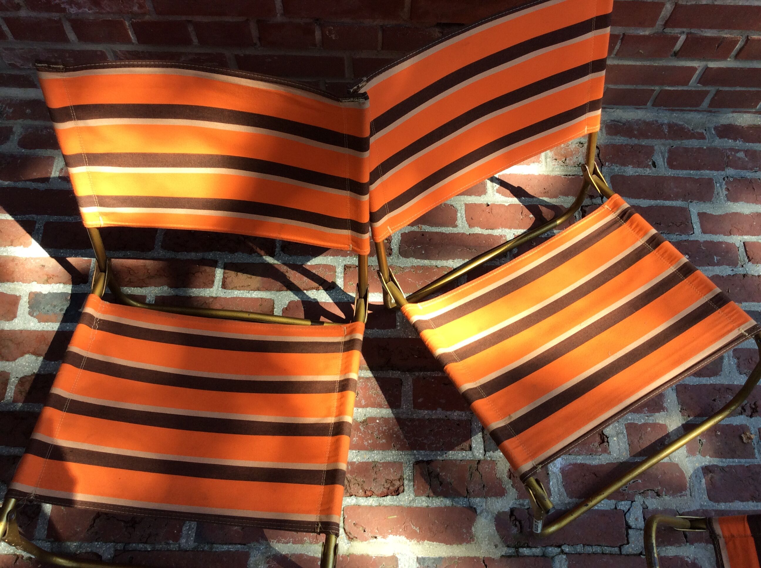 Vintage camping chairs