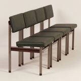 PALI DINING CHAIRS BY LOUIS VAN TEEFFELEN FOR WÉBÉ, 1960S