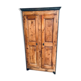 Wood and zinc cabinet