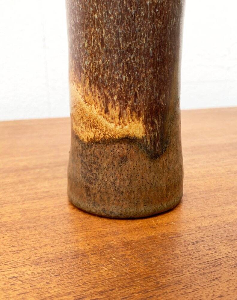 Mid-century German studio pottery vase by Till Sudeck, 1960s.