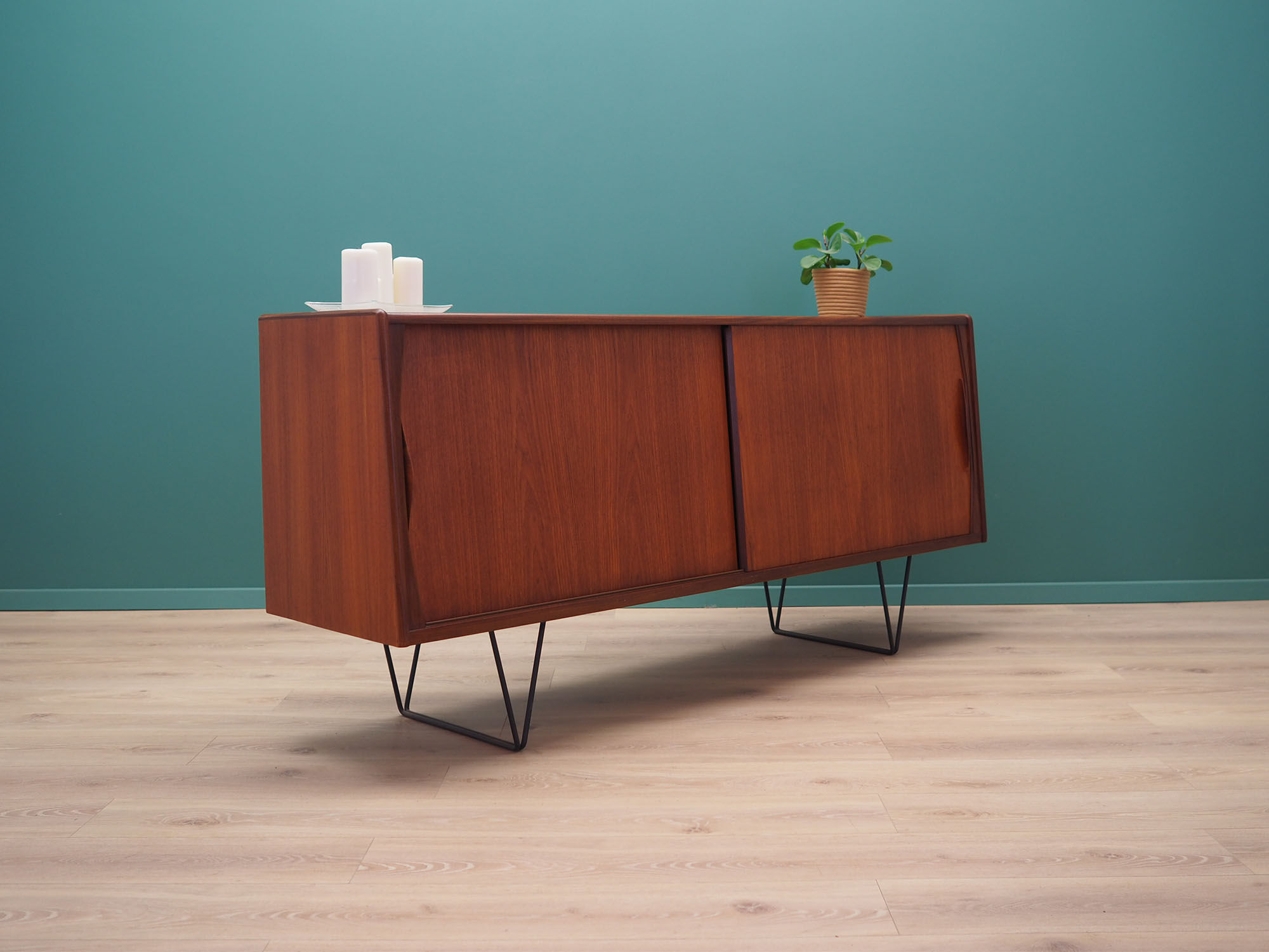Teak sideboard, Danish design, 1970s, production: Denmark