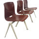 Galvanitas Pagholz vintage school chairs