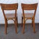 Pair of Baumann bistro chairs