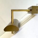 Halogen wall sconce by Lucien GAU - 70s/80s