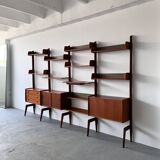 Scandinavian Mid Century Teak Bookcase, Norway 1960’s