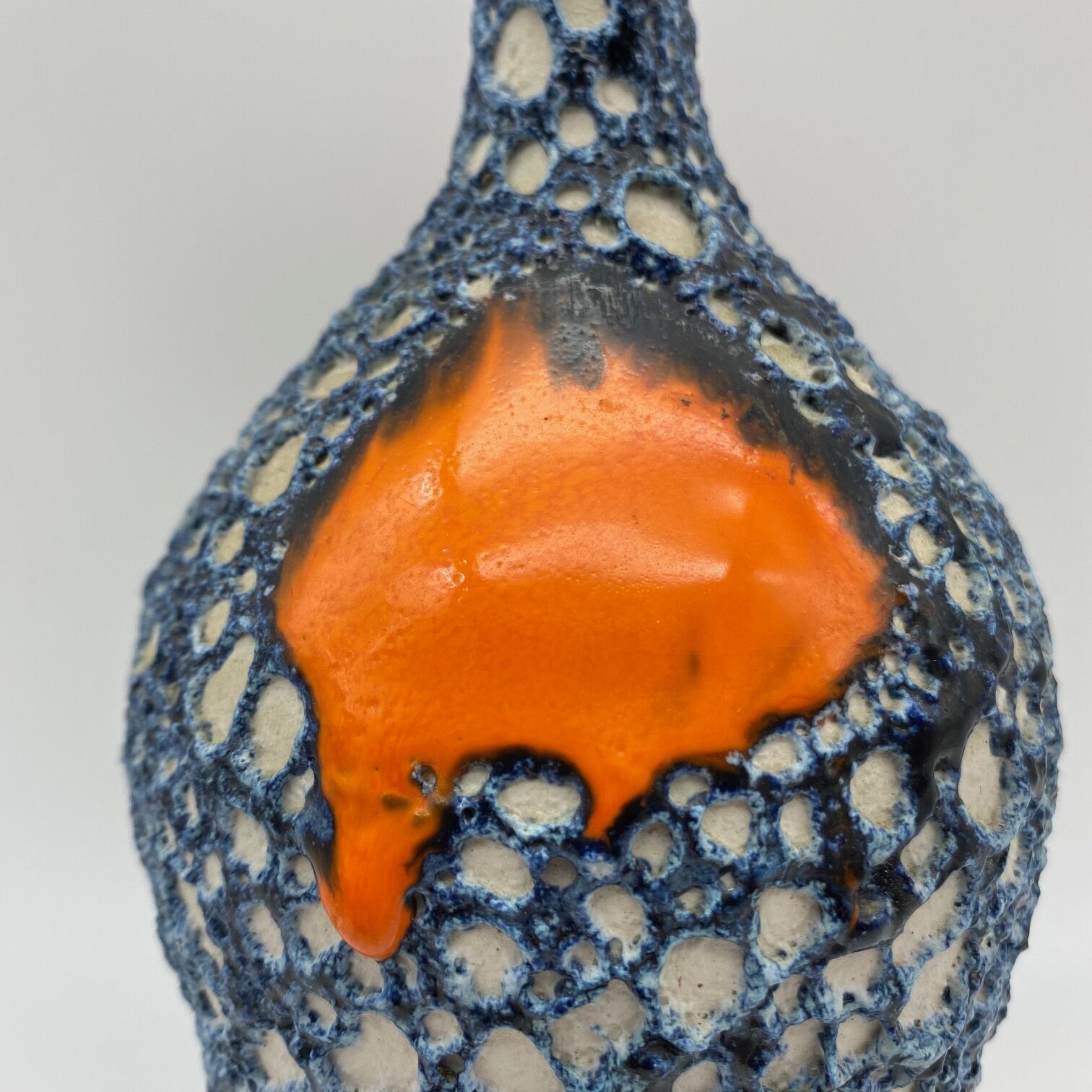 Vallauris Fat Lava vase