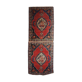 Ancient Persian Carpet Tabriz handmade 52cm x 143cm 1910