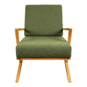 Fauteuil boucle vintage design