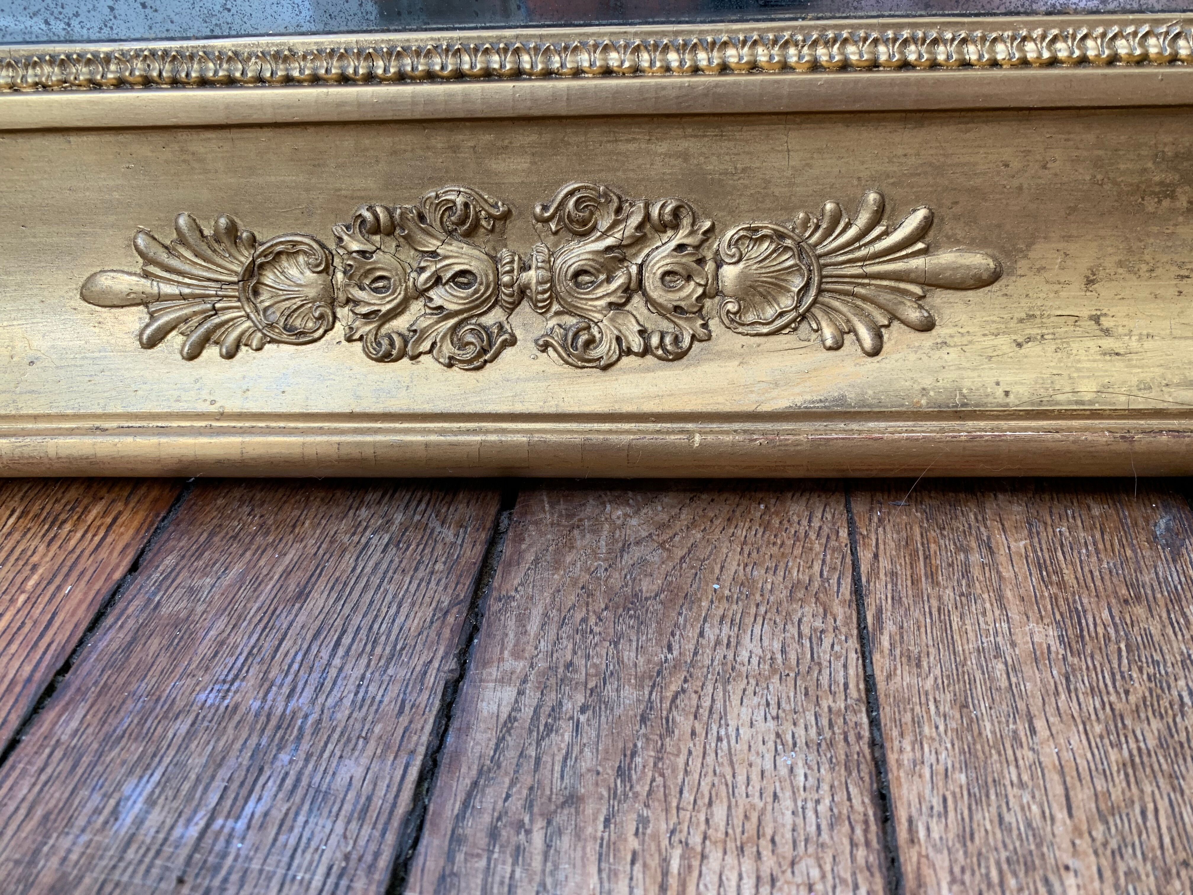 Mirror old Regency period 90x70cm