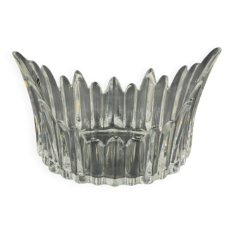 1970s Skruf Crystal Bowl 'Crown' By Bengt Edenfalk.
