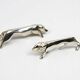 Art Deco animal knife rests Gallia Christofle, Eugène Volynkine