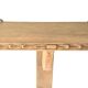Solid oak wall shelf - Rustic Louis XVI style