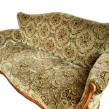 Vintage floral baroque armchair / sofa / sofa