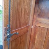 Walnut restoration cabinet