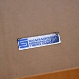 Vintage Scandinavian birch table by Skaraborgs