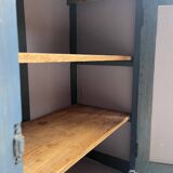 Confiturier, ancien buffet Parisien, patiné bleu