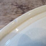 Plat ovale en Faïence, vintage