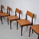 Suite de 6 chaises Johannes Andersen des années 1960
