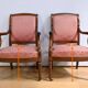 Paire de Fauteuils en Acajou, époque Restauration – Début XIXe