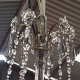 Old Baccarat crystal chandelier