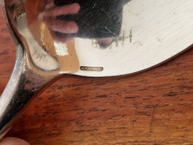 Christofle Series 5 table spoons Fidélio baguette model silver metal