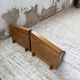 Paire de chevets muraux modernistes constructivistes