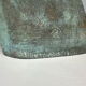 Patinated biomorphic bronze sculpture by Jacob Hordijk, 1990s